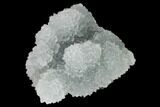 Stilbite Crystal on Quartz Chalcedony Stalactite - India #168985-1